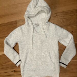 Barefoot Dreams Cozy Chic White Sweater/Hoodie